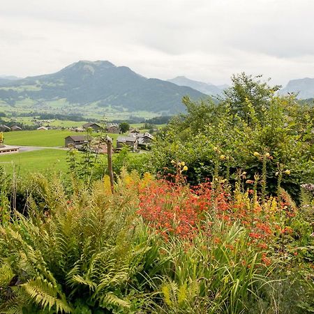 Ferienhaus Bergblick シュヴァルツェンベルク・イム・ブレゲンツァーヴァルト エクステリア 写真