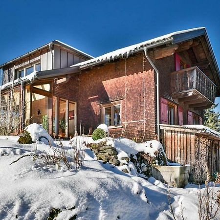 Ferienhaus Bergblick シュヴァルツェンベルク・イム・ブレゲンツァーヴァルト エクステリア 写真