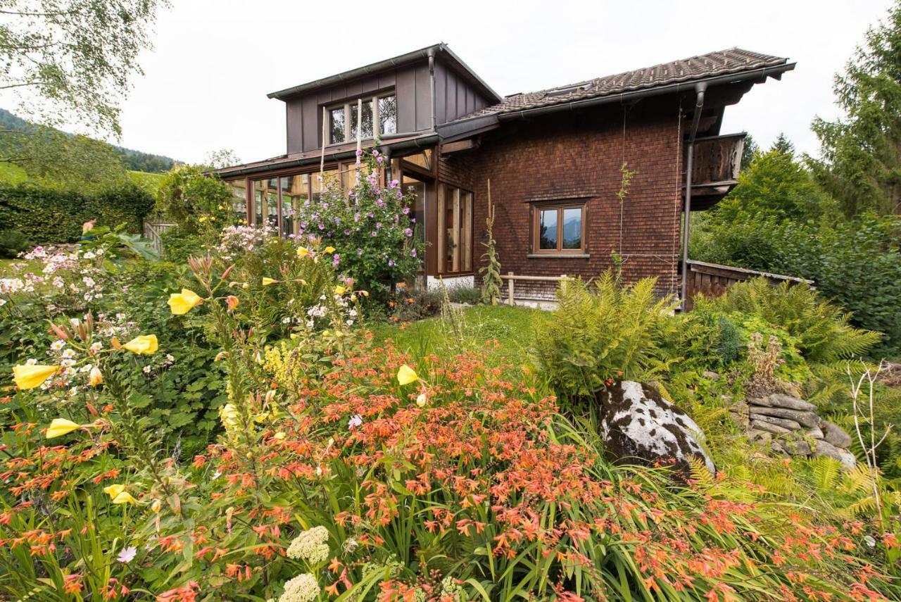 Ferienhaus Bergblick シュヴァルツェンベルク・イム・ブレゲンツァーヴァルト エクステリア 写真