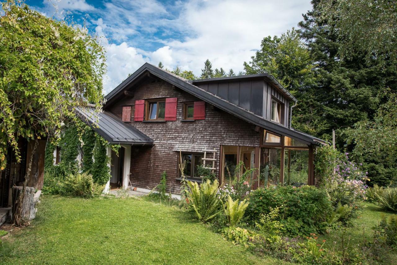 Ferienhaus Bergblick シュヴァルツェンベルク・イム・ブレゲンツァーヴァルト エクステリア 写真